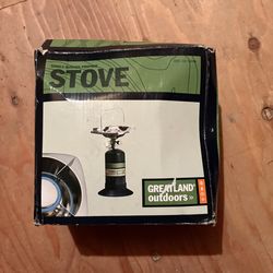 Single burner camp stove