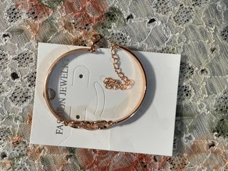 Gold Word Bracelet