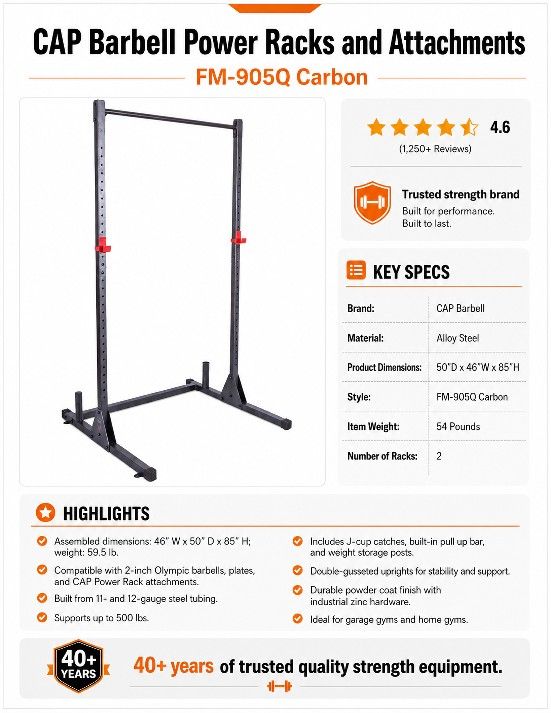 Power Racks and Attachments
