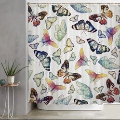 high quality Waterproof Fabric Polyester Shower Curtains Liner 72x 72 Inch