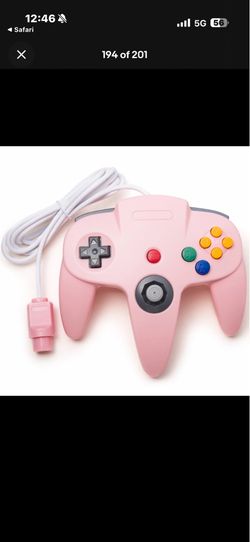 Nintendo 64 Controllers with Memory Cards