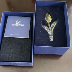 Flower Swarovski Yellow 