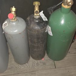 Tanks Acetylene Oxygen