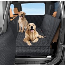 Truck Back Seat Extender Waterproof Seat Cover For Dog Brand New