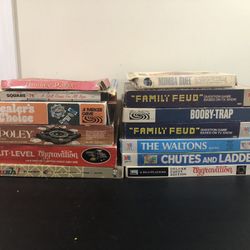 Vintage Board Games Lot of  13 See Pics for Titles 