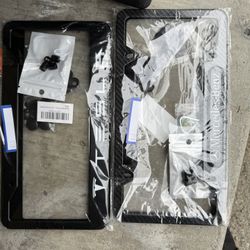 Car license plate covers