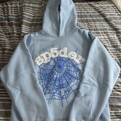 Sp5der Hoodie (sky Blue)
