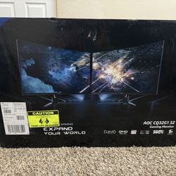 AOC CQ32G1 32 Monitor 32” 2K Curved Gaming Monitor