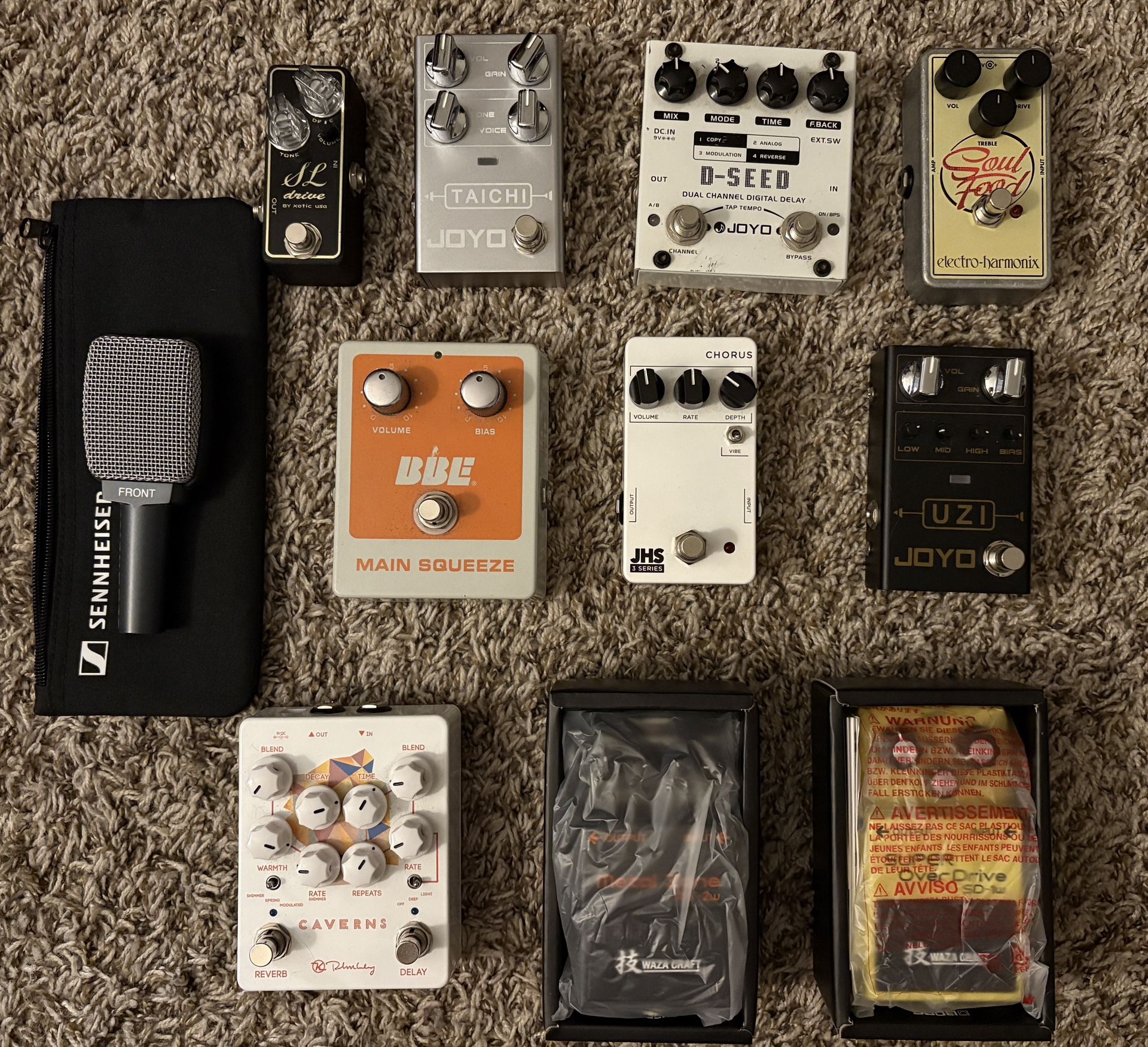 Guitar pedals for sale