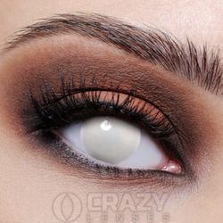 New White Eye Contacts 