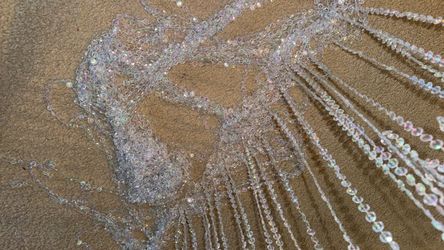 Rainbow gems diamond curtain