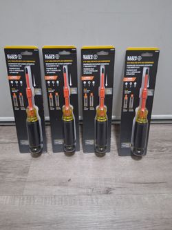 Klein tools  6 in 1  Insulated   Auto  Lock  Screwdriver