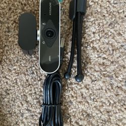 DEPSTECH 1080P HD Webcam w/ Microphone & Auto Light Correction 