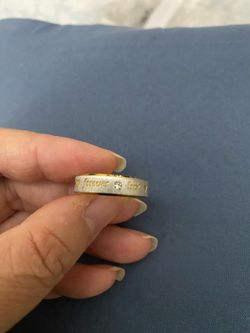 Forever love ❤️ promise wedding band size 10