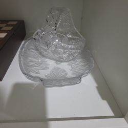 Crystal Basket Plate 150 