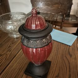Red Vase