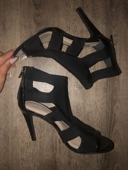 Black heels