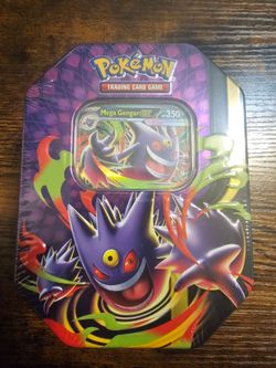 Pokemon TCG Mega Moonlight Tin Mega Gengar Ex Edition