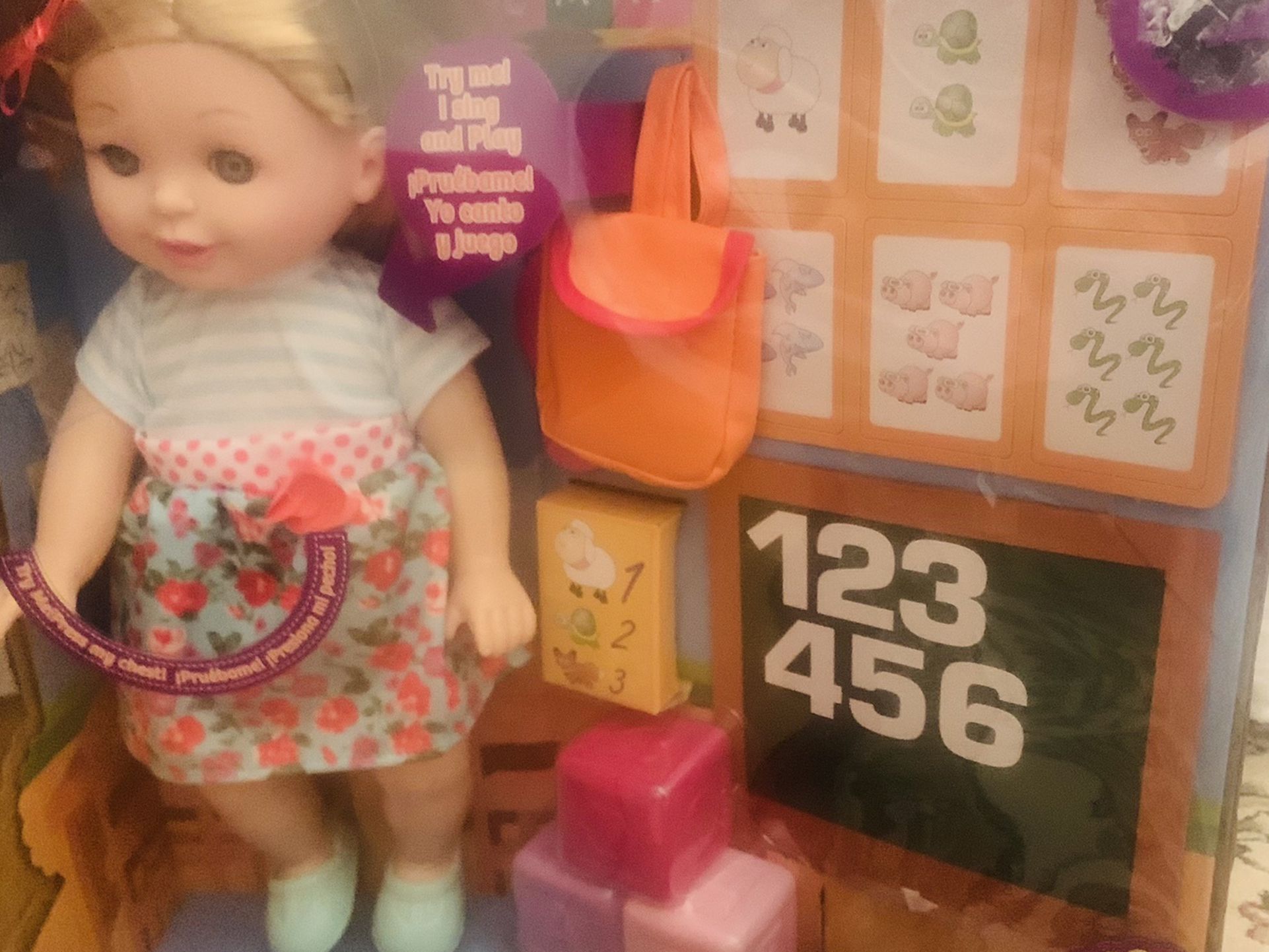 Talking Doll with School Sets