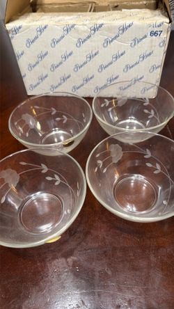 Princess house bowl set of 4