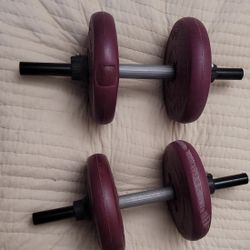 Dumbells 8.8 lbs Each