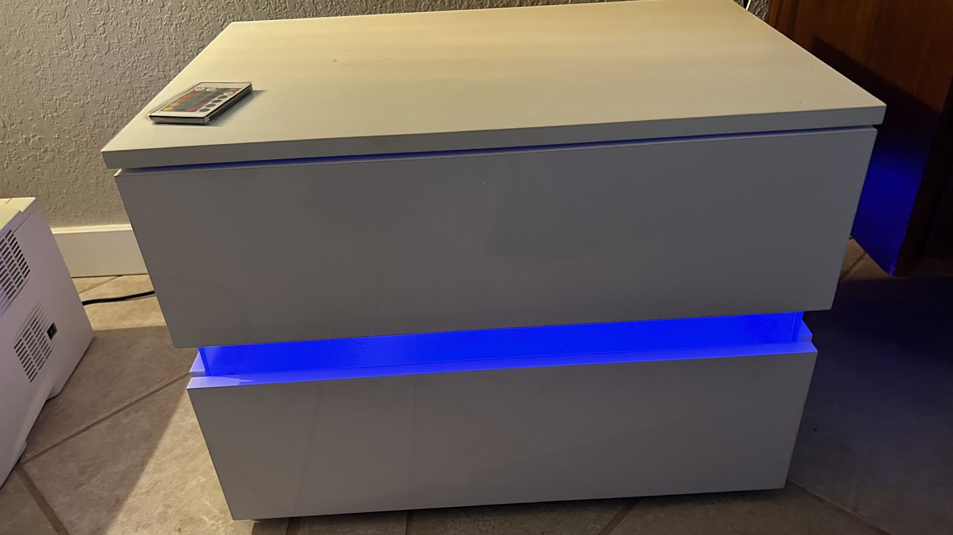Cool Nightstand With Color LED