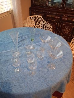 10 pcs Princess House wine glass