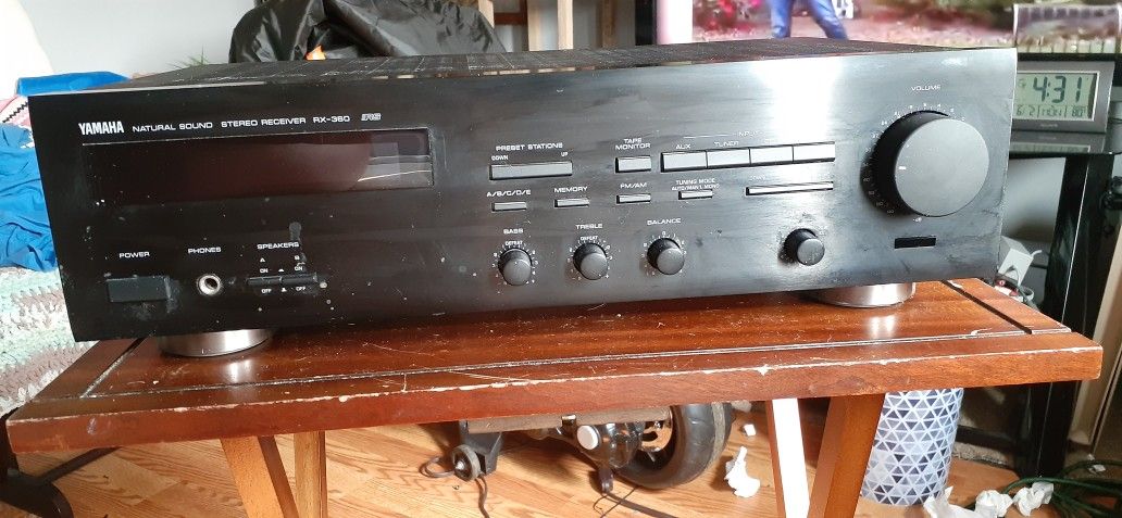 YAMAHA RECEIVER MODEL NUMBER RX-360...CLICK ON PICTURE YOU WILL GET FULL PICTURE SIZE