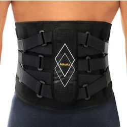 BRAND NEW Back Brace for Lower Back Pain Relief, Three-Adjustable Elastic System, 7X Lumbar Support Belt for Men/Women, Ergonomic and Breathable Lumba