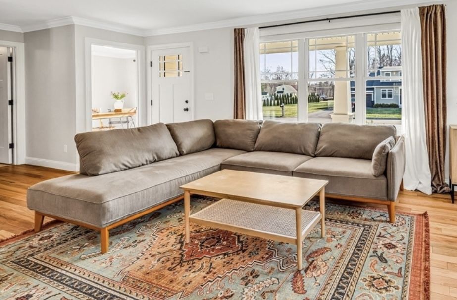 113" 2-Pc. Fabric Sectional