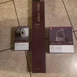 Combo Towers Bar And Toilet Paper Holder