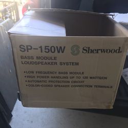 Two Sherwood Subwoofer 150w 