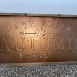 Farm Fresh Country Harvest Sign Brand Ne