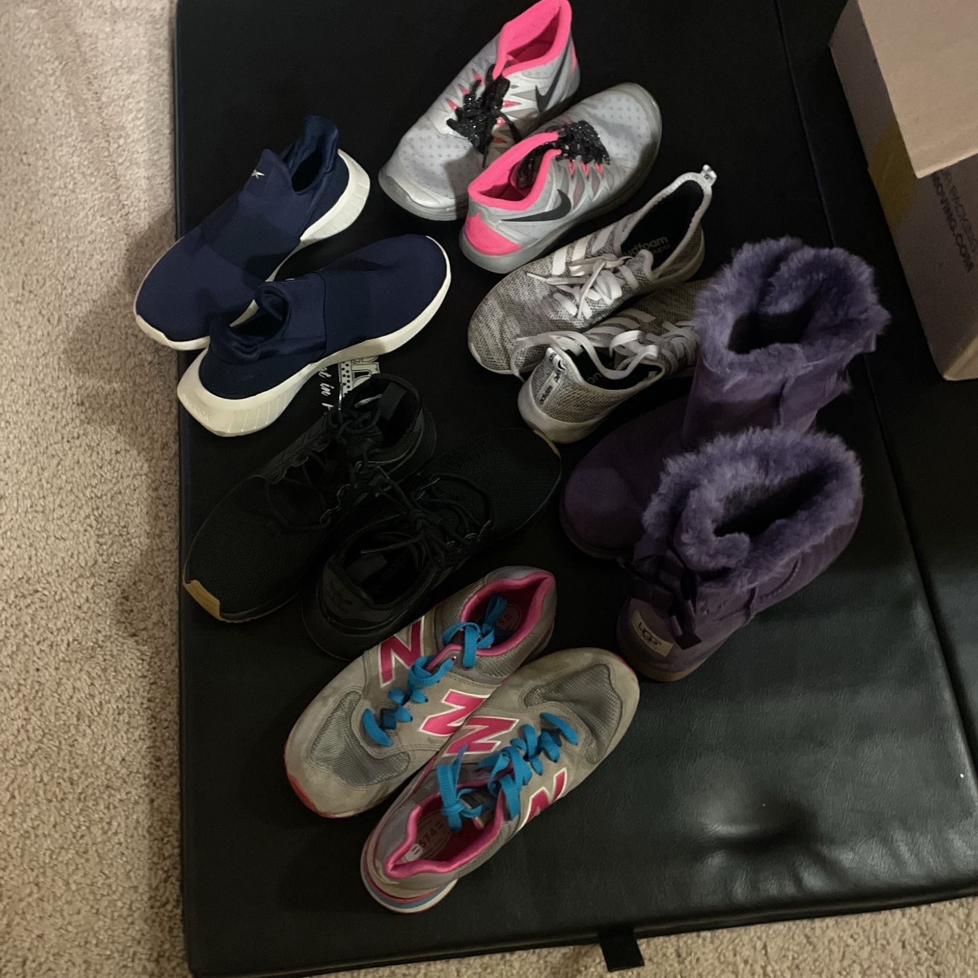 Size 6 Women Shoes(nike, Ugg, Adidas, Reebok, New Balance)