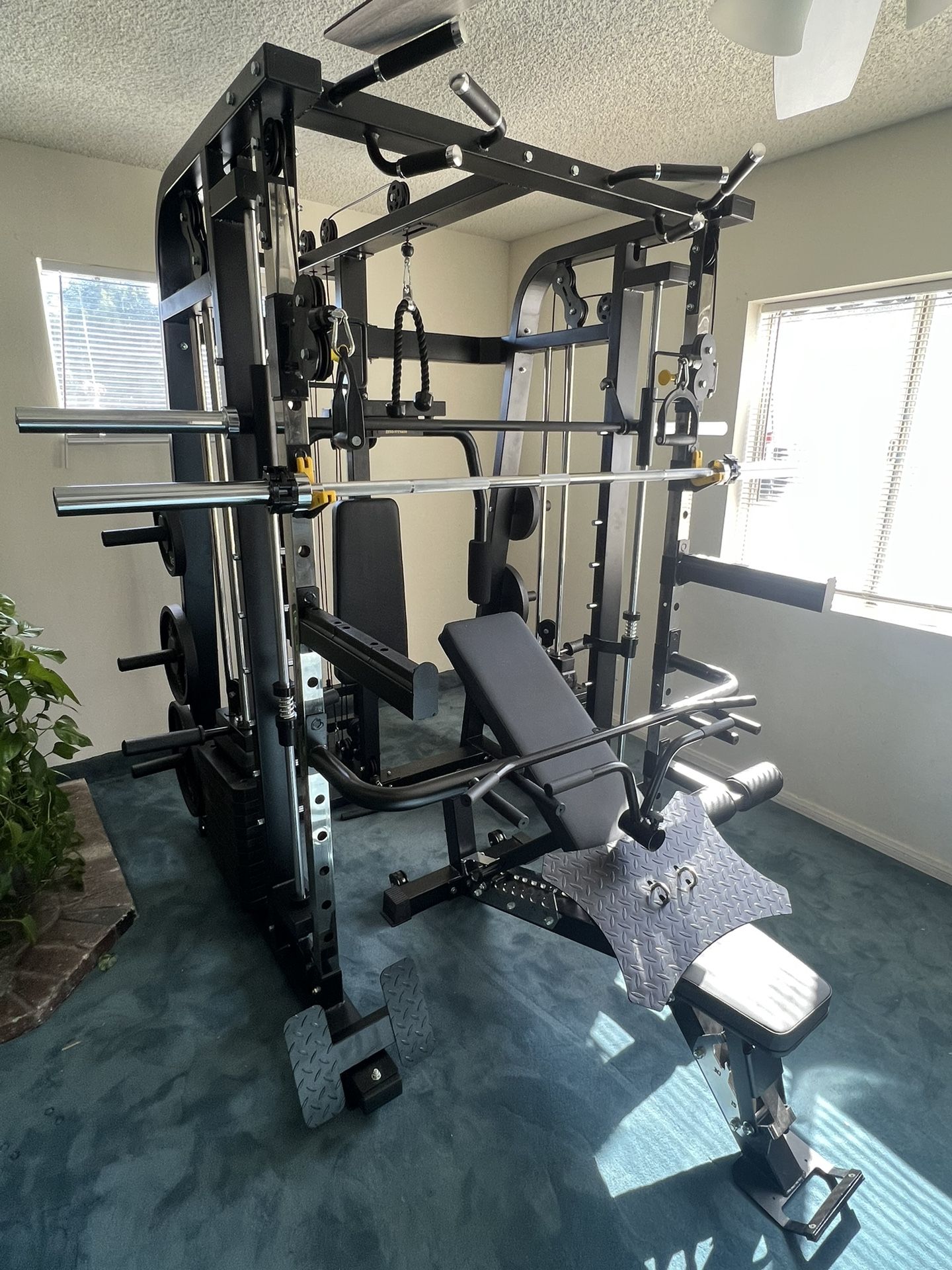 💥Free Delivery💥 Complete Smith Machine Bundle 💪💪