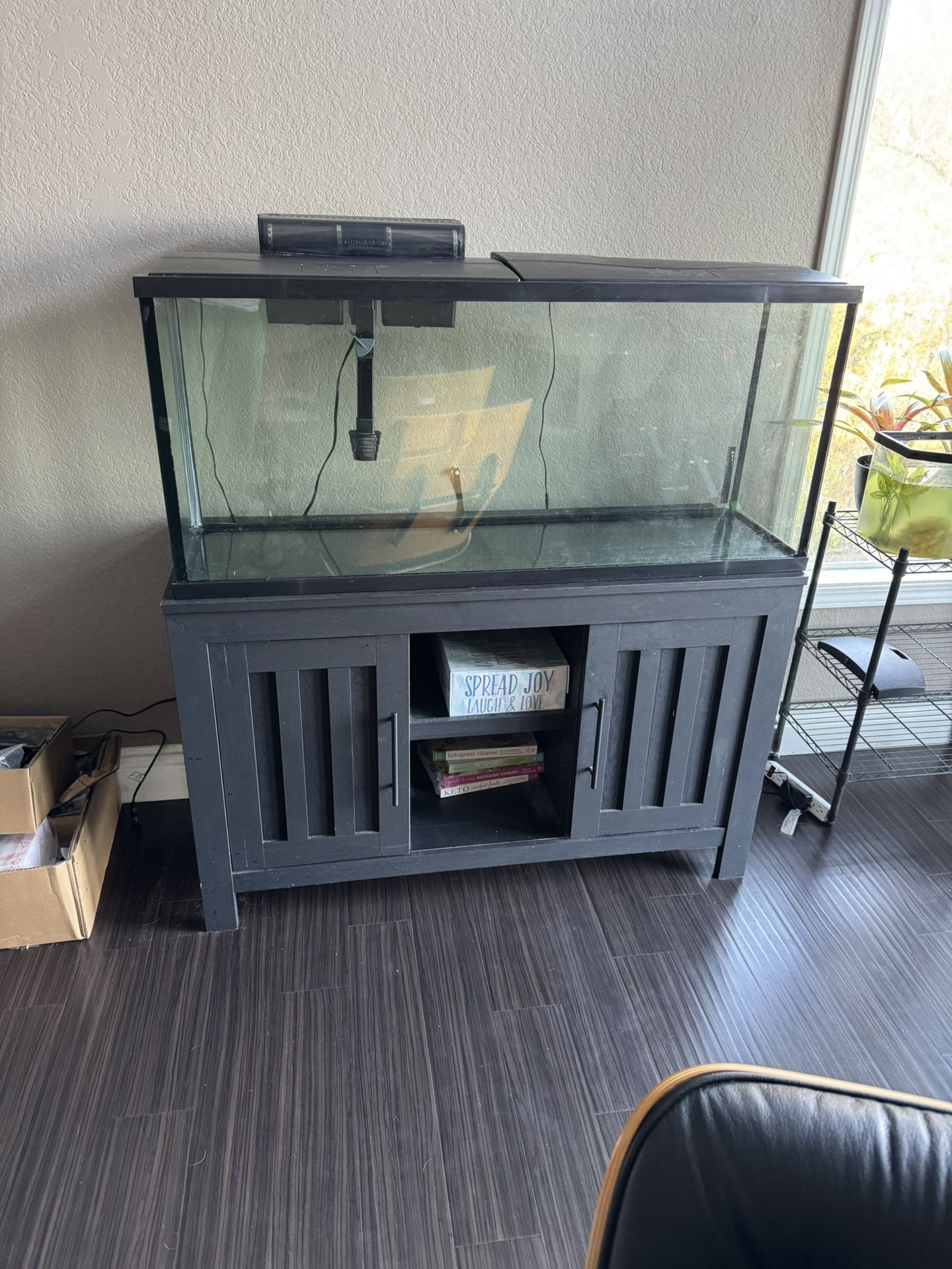55gal Fish Tank And Stand