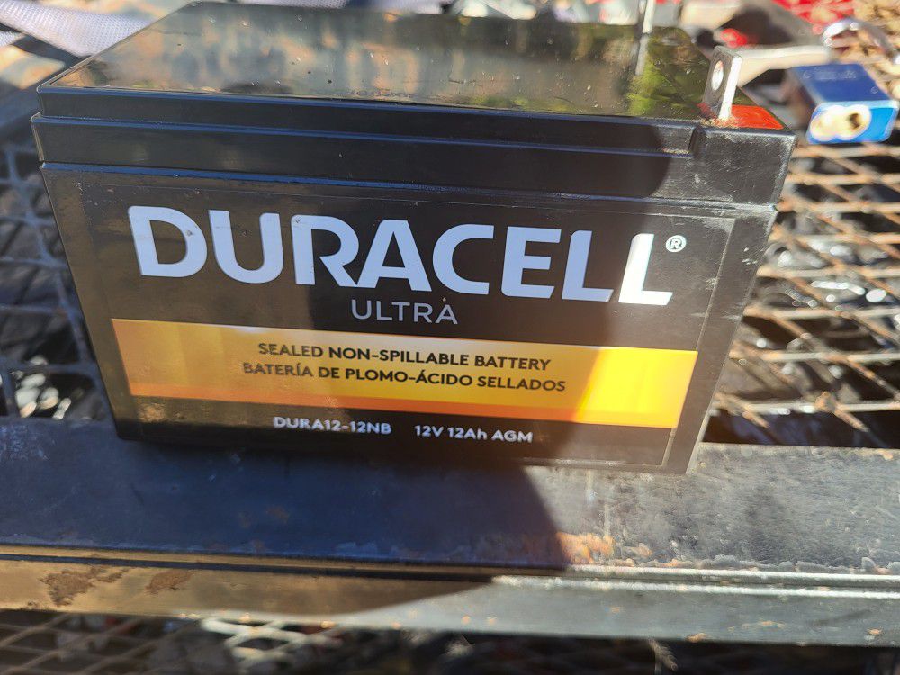 Duracell Mower Battery