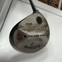 Lefty Left Hand LH Callaway Big Bertha 7 Wood