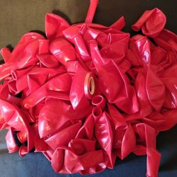 Red Balloons lot of 100 