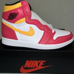 Jordan 1 Light Fusion Red