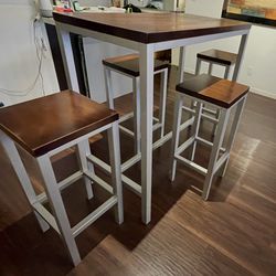 High Top Table & Stools Deal
