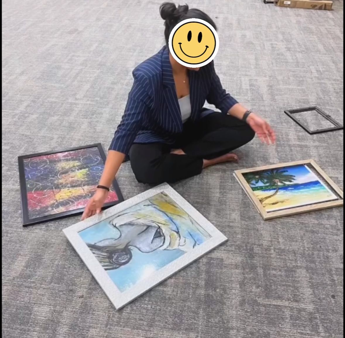 Beautifully Framed, Acrylic Canvas Paintings (self Made)