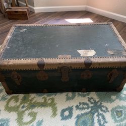 Antique Steamer Trunk