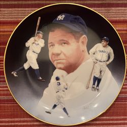 Babe Ruth Decorative Plate