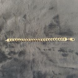 Men’s silver 10mm bracelet