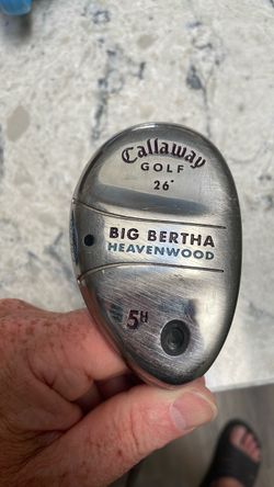 Callaway ladies big Bertha heaven wood, 5 hybrid