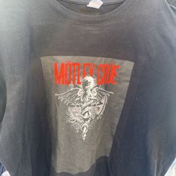 Motley Crue T Shirt Women’s XL