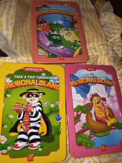 McDonaldland Tins 