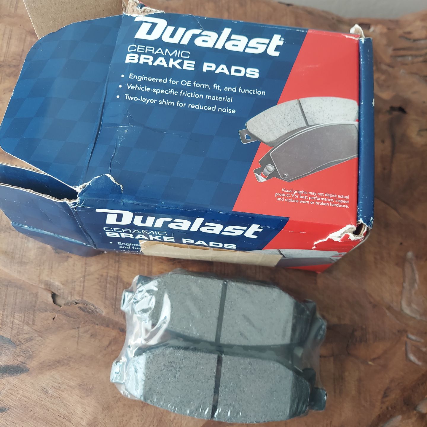 Subaru brake pads duralast