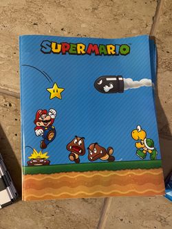 5 Súper Mario Folders & 1 Pokémon Folder